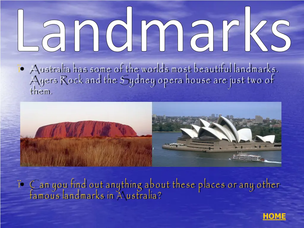 landmarks