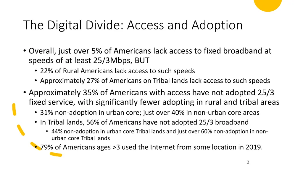 the digital divide access and adoption