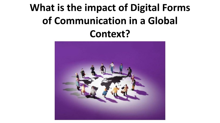 what is the impact of digital forms