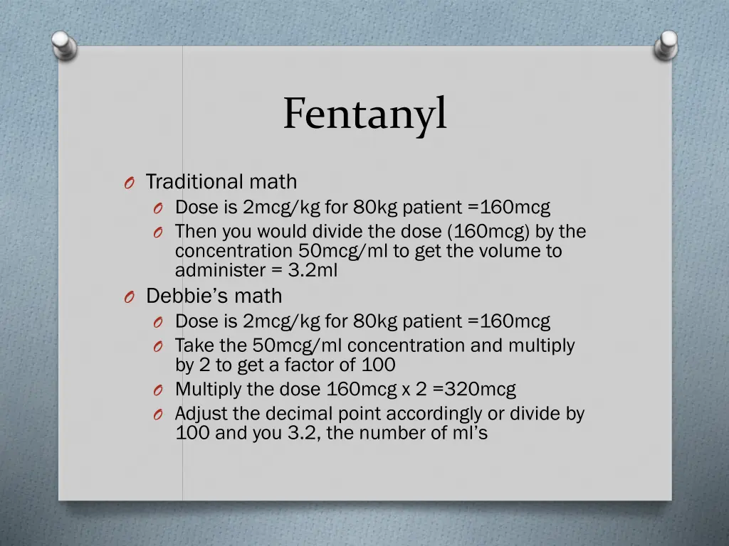 fentanyl