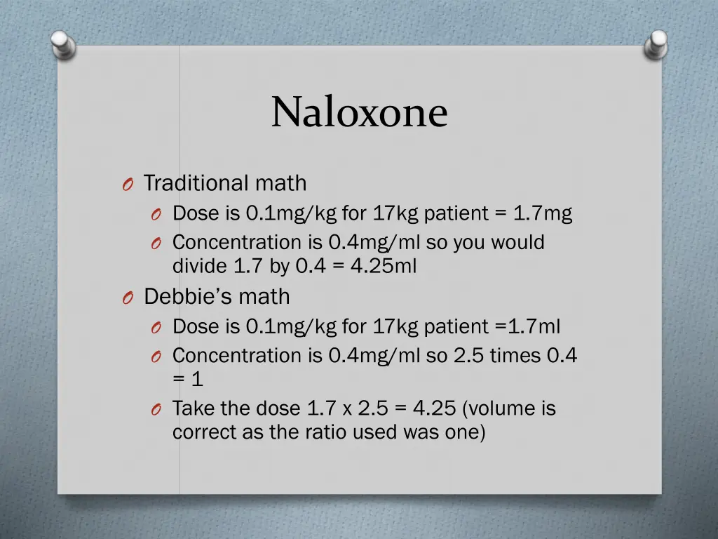 naloxone