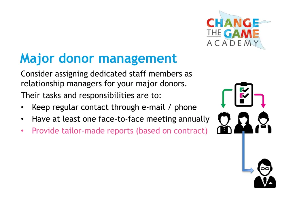 major donor management 5