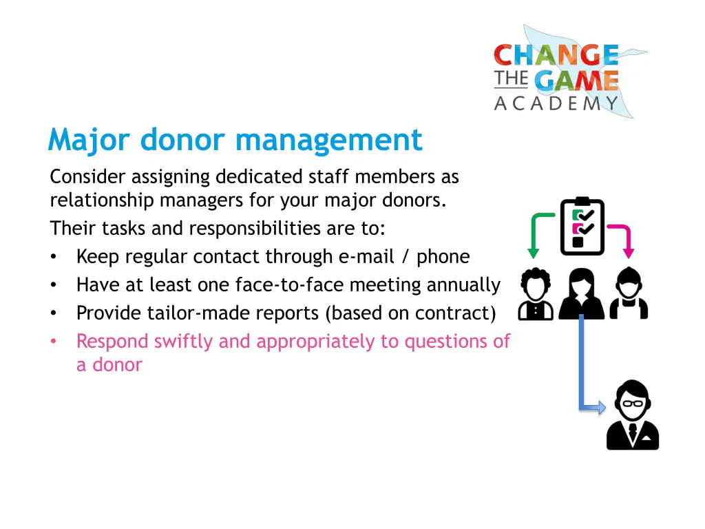 major donor management 6