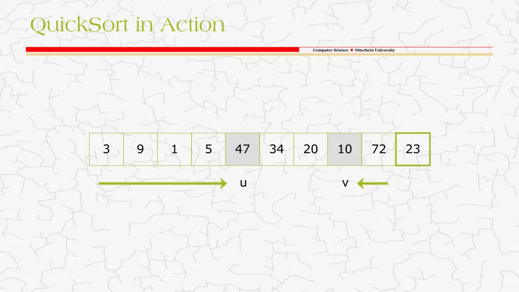 quicksort in action 2