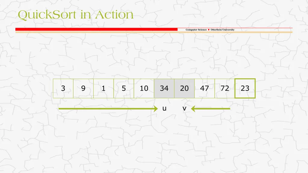 quicksort in action 3