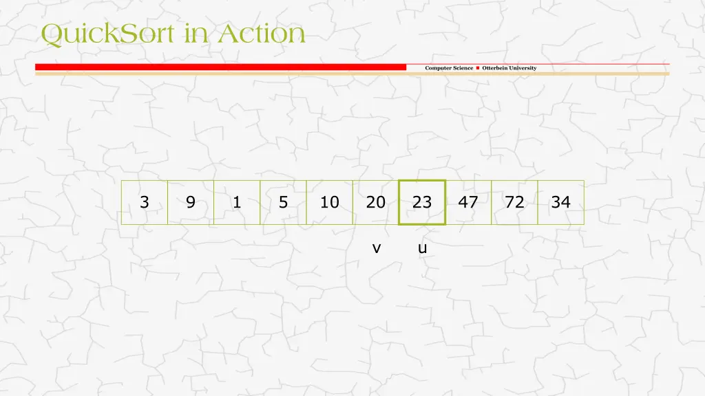 quicksort in action 5