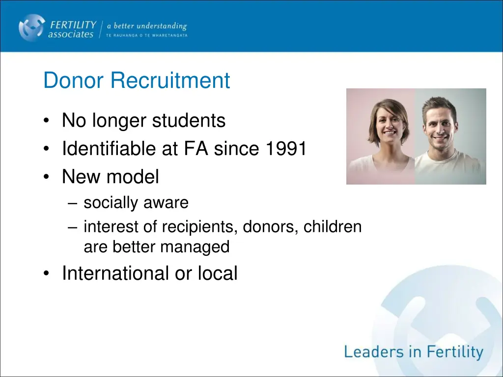 donor recruitment