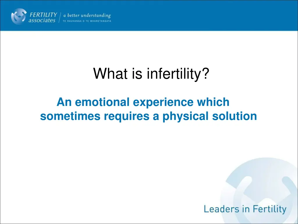 what is infertility 2