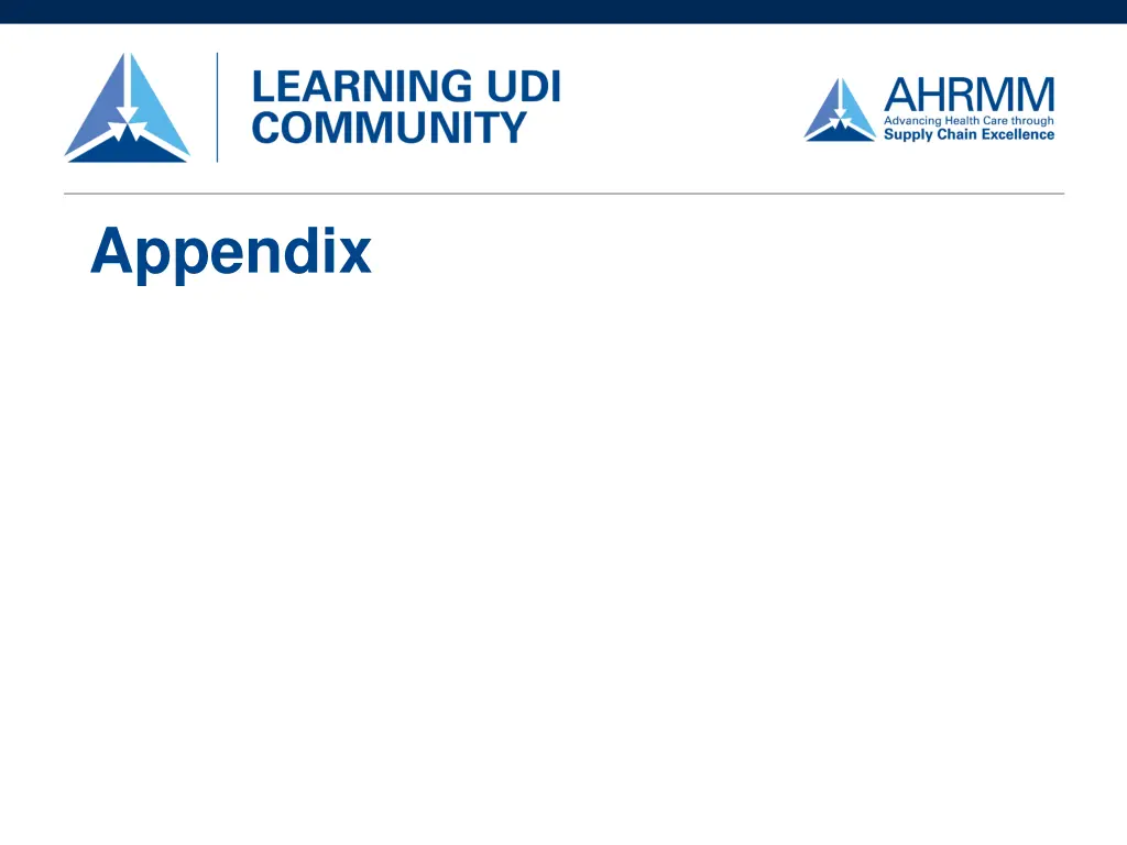 appendix