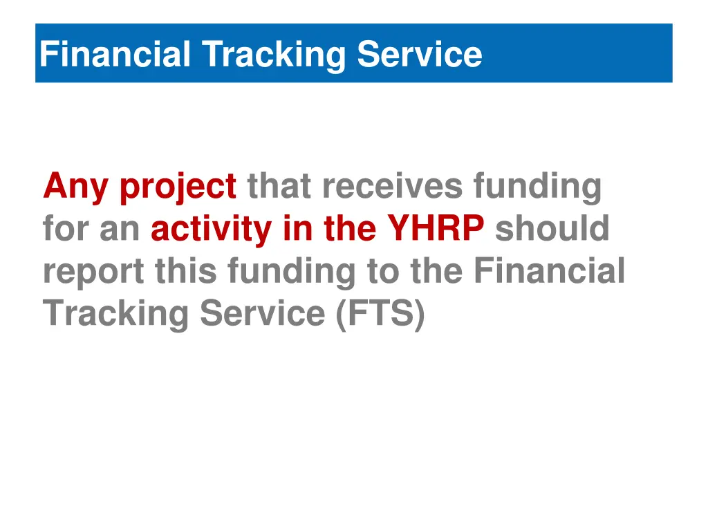 financial tracking service