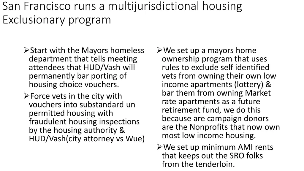 san francisco runs a multijurisdictional housing