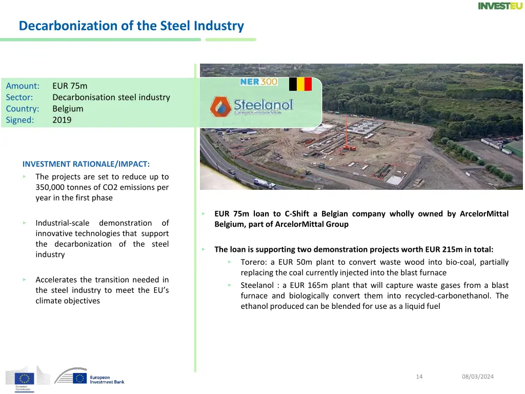 decarbonization of the steel industry