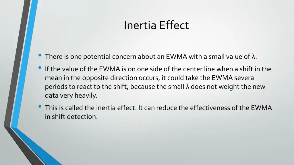 inertia effect