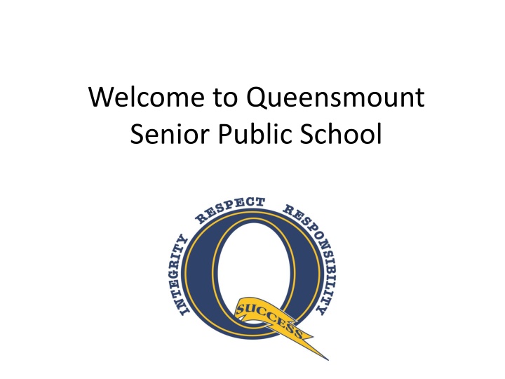 welcome to queensmount senior public school