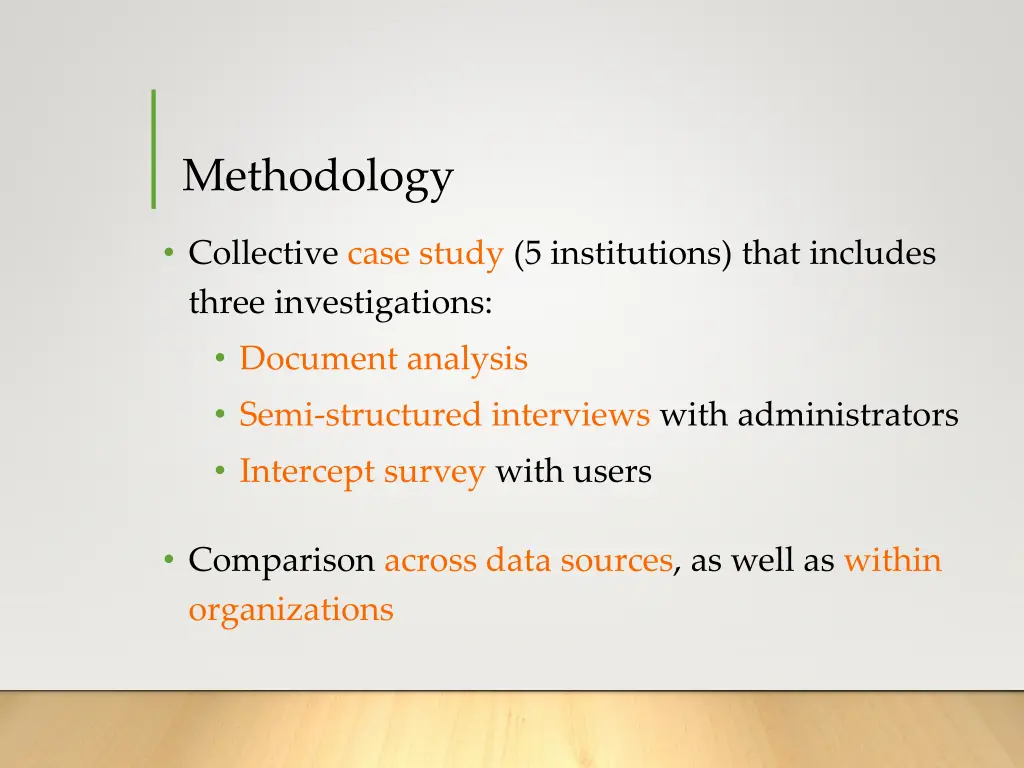 methodology