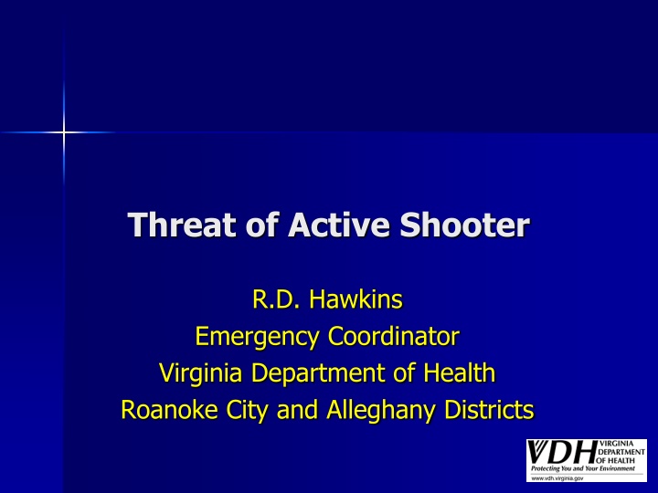 threat of active shooter