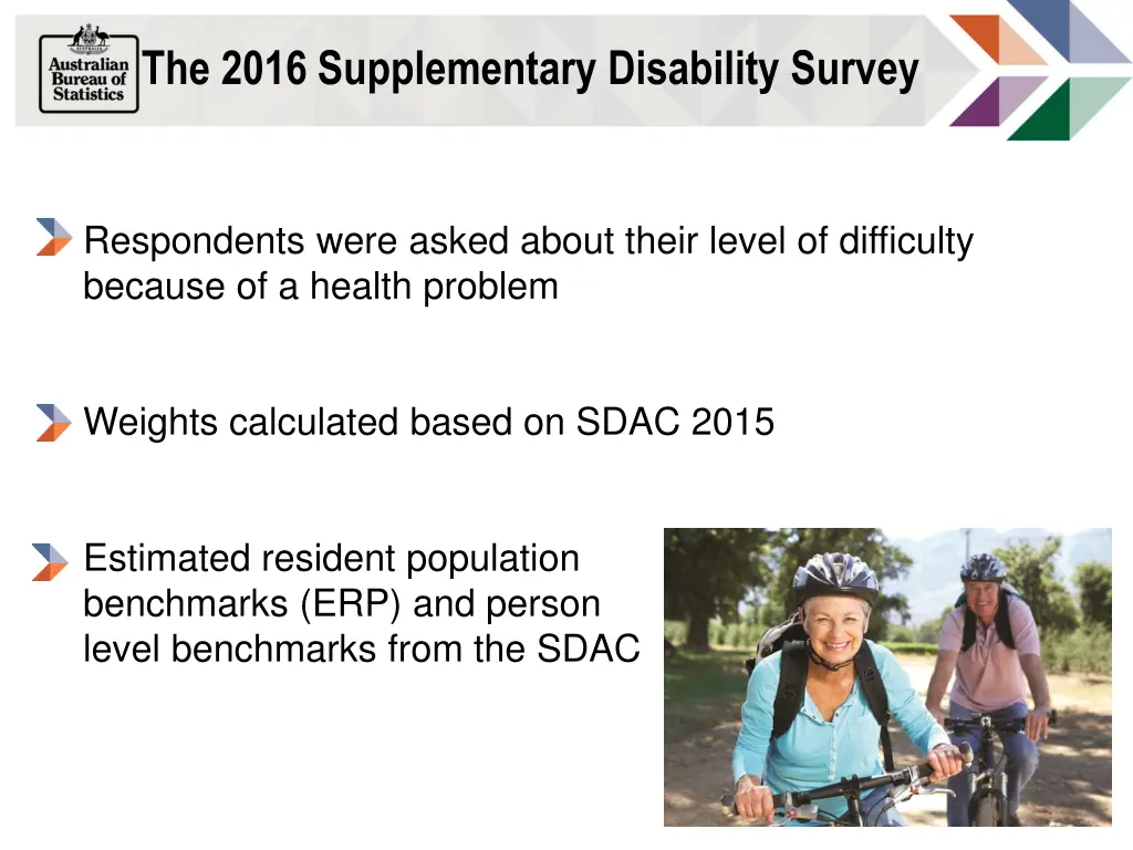 the 2016 supplementary disability survey 1