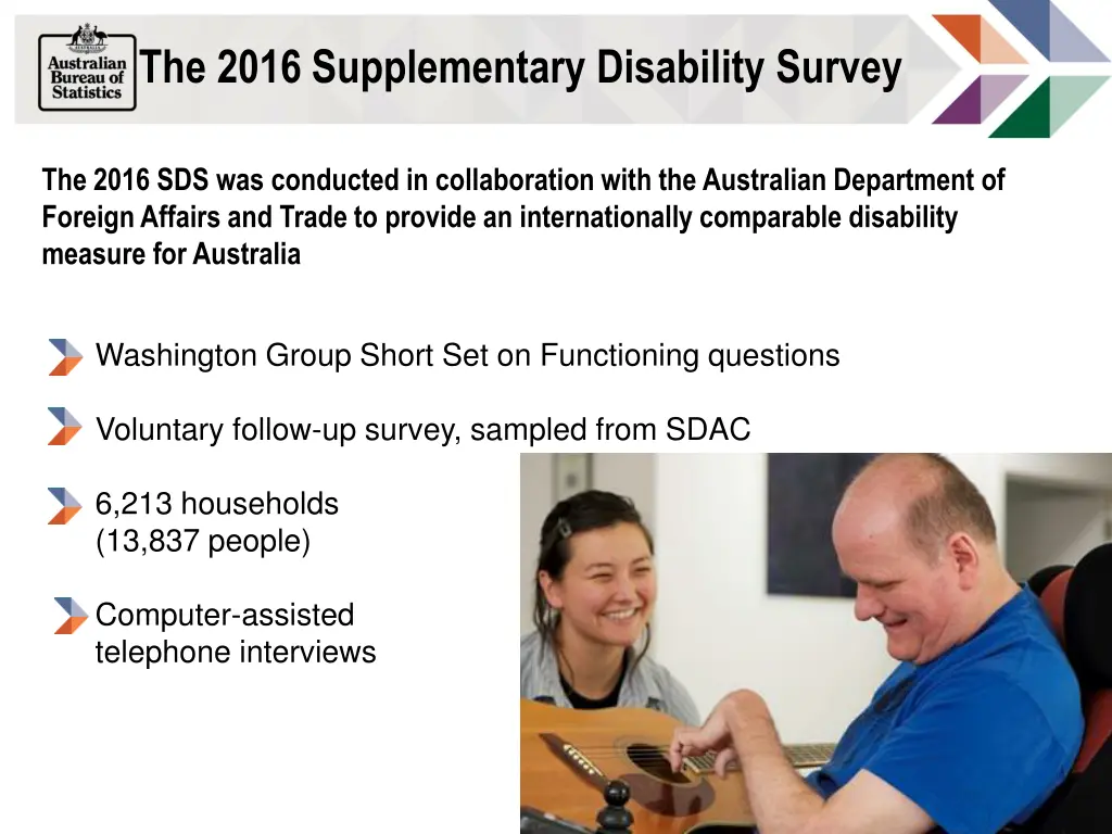 the 2016 supplementary disability survey