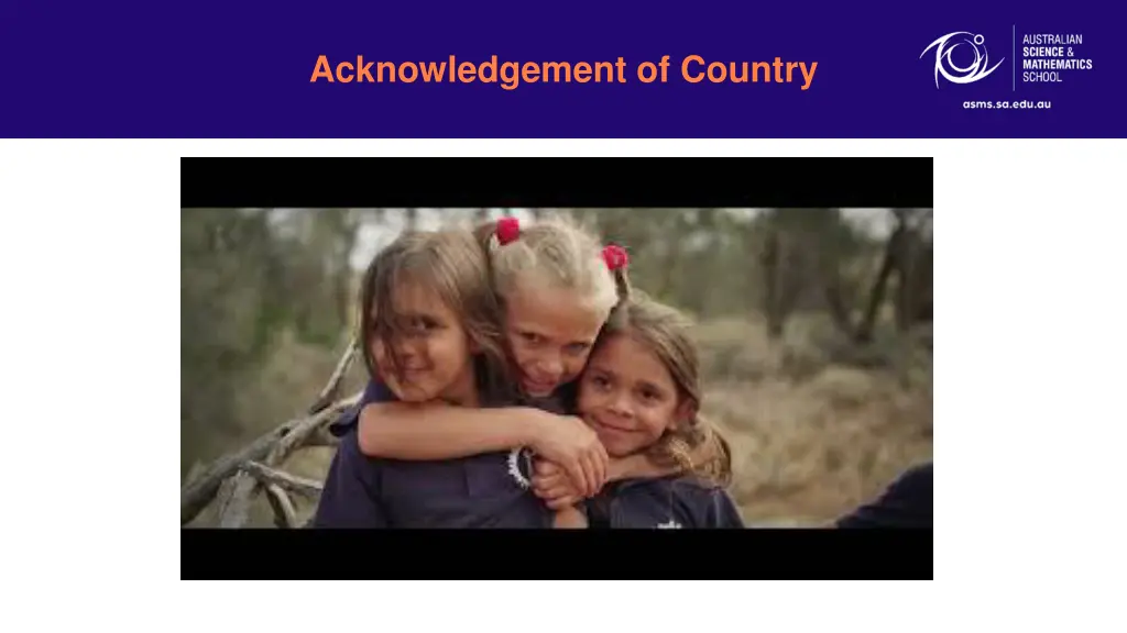 acknowledgement of country