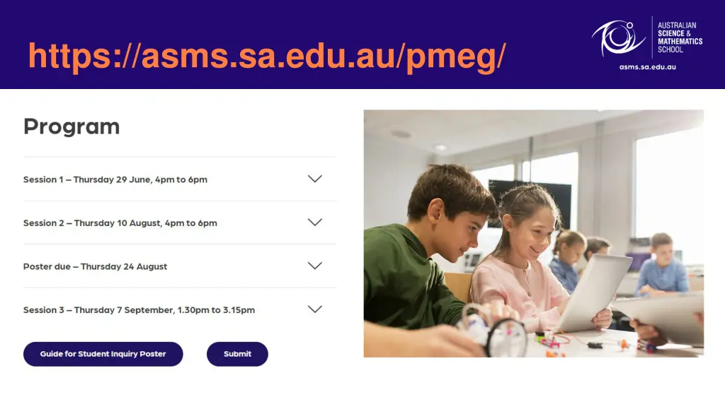 https asms sa edu au pmeg