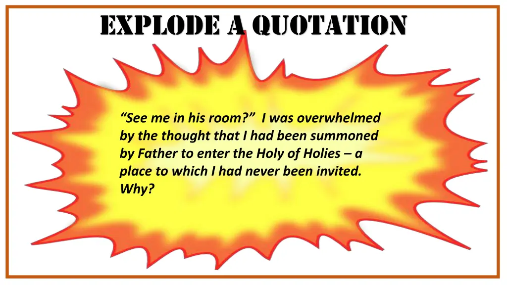 explode a quotation 5