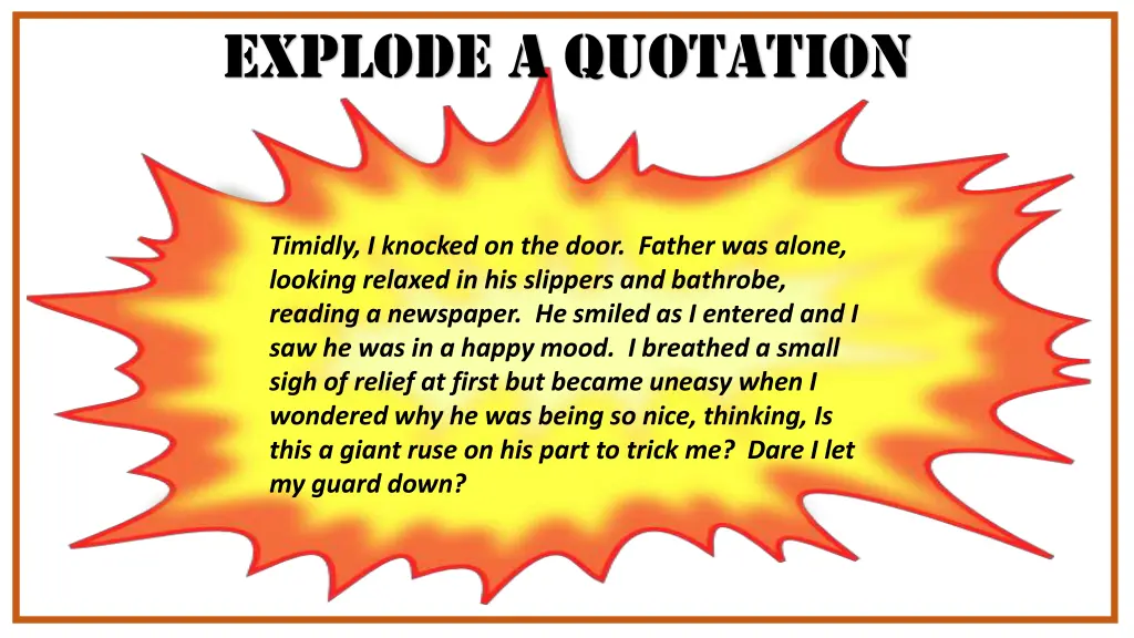 explode a quotation 6