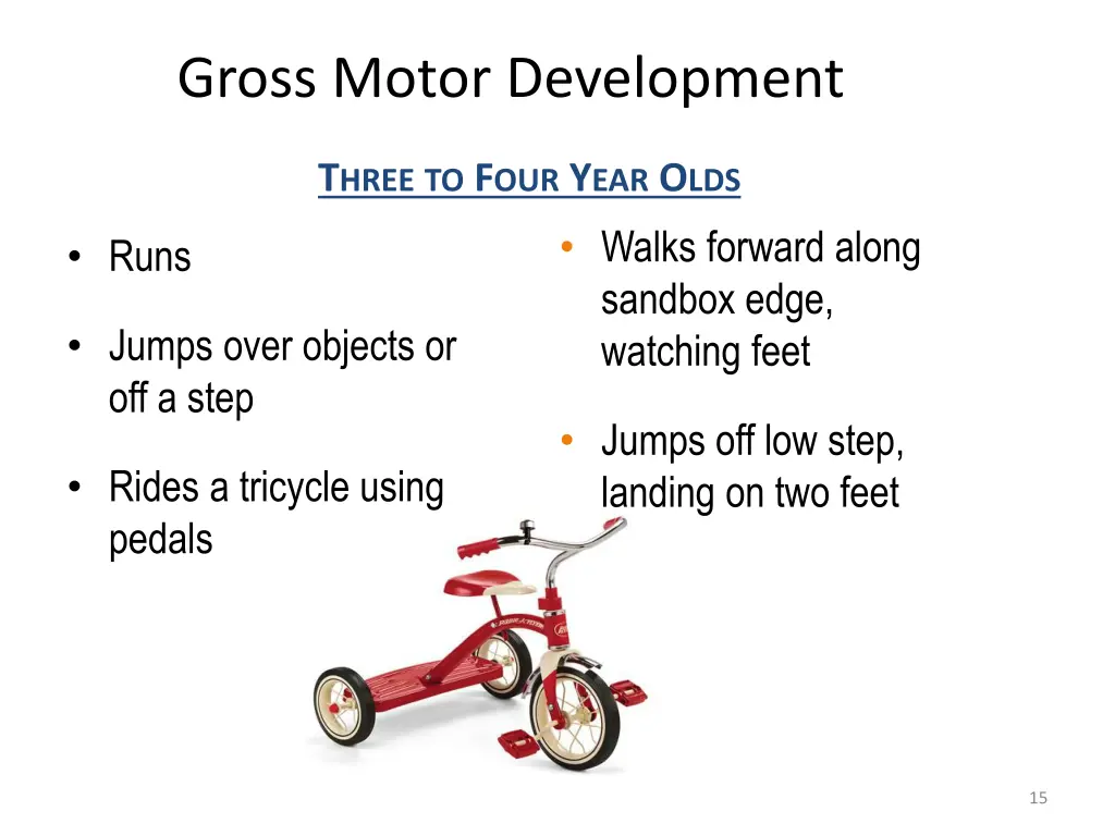 gross motor development 3