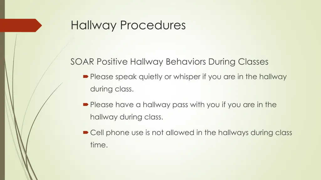 hallway procedures 2