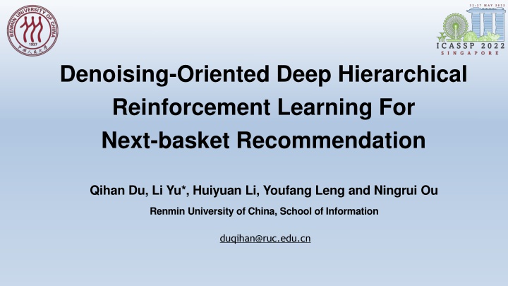 denoising oriented deep hierarchical