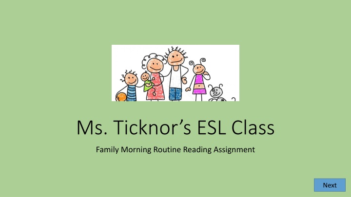 ms ticknor s esl class