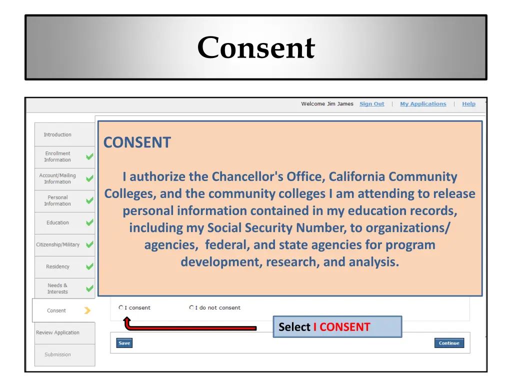 consent