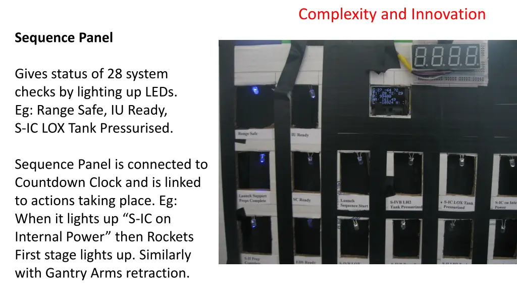 complexity and innovation