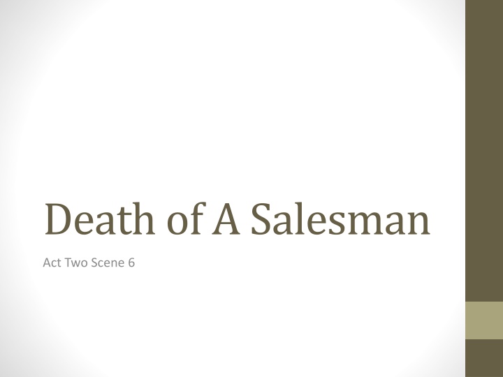 death of a salesman