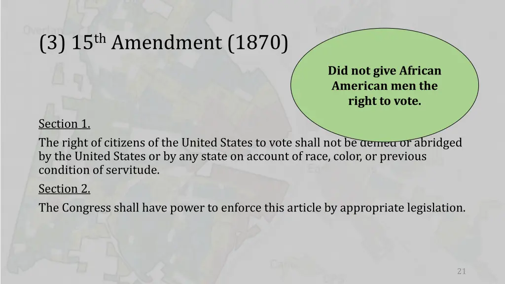 3 15 th amendment 1870