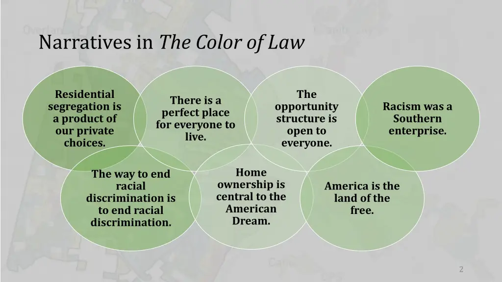 narratives in the color of law