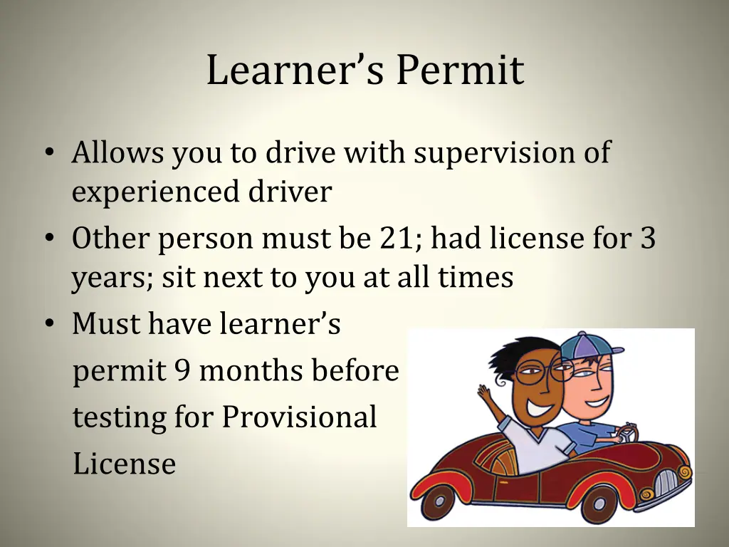 learner s permit