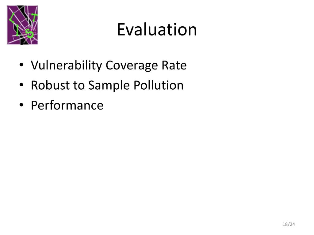 evaluation