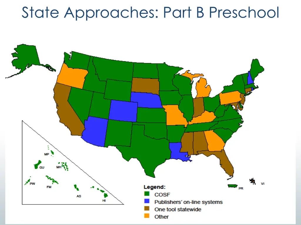 state approaches part b preschool