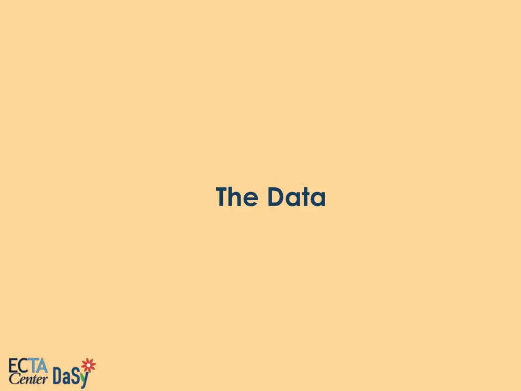 the data