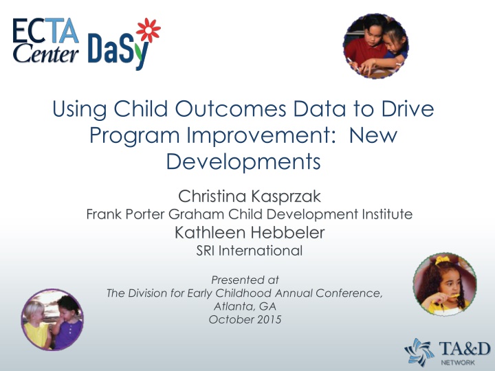 using child outcomes data to drive program