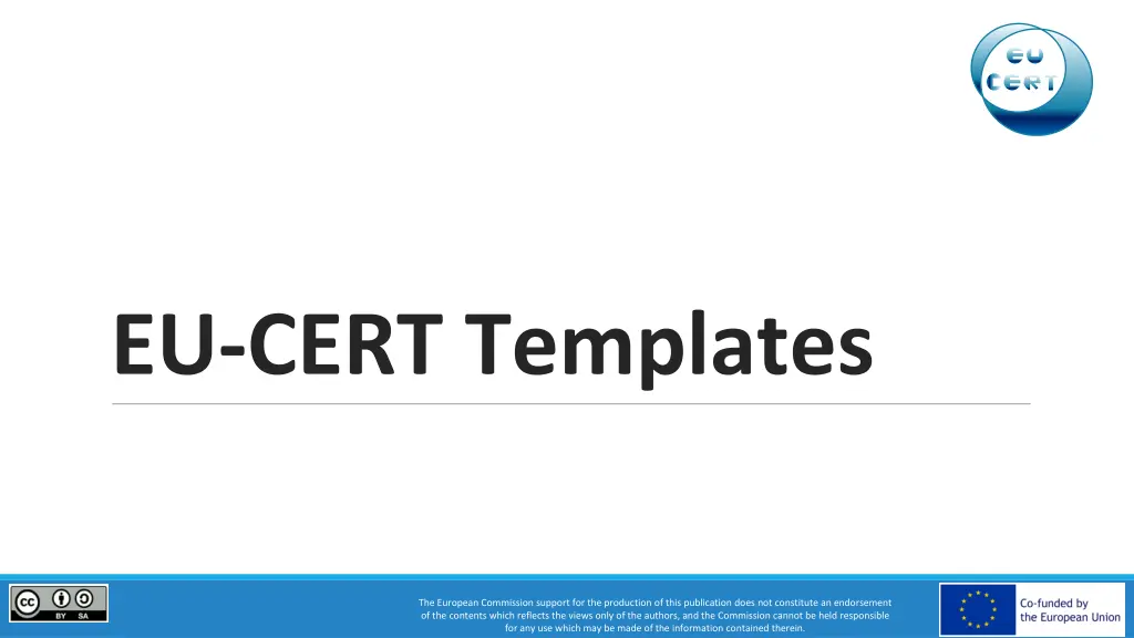 eu cert templates