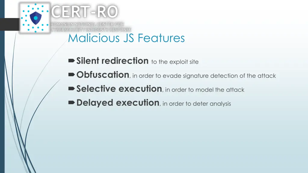 malicious js features