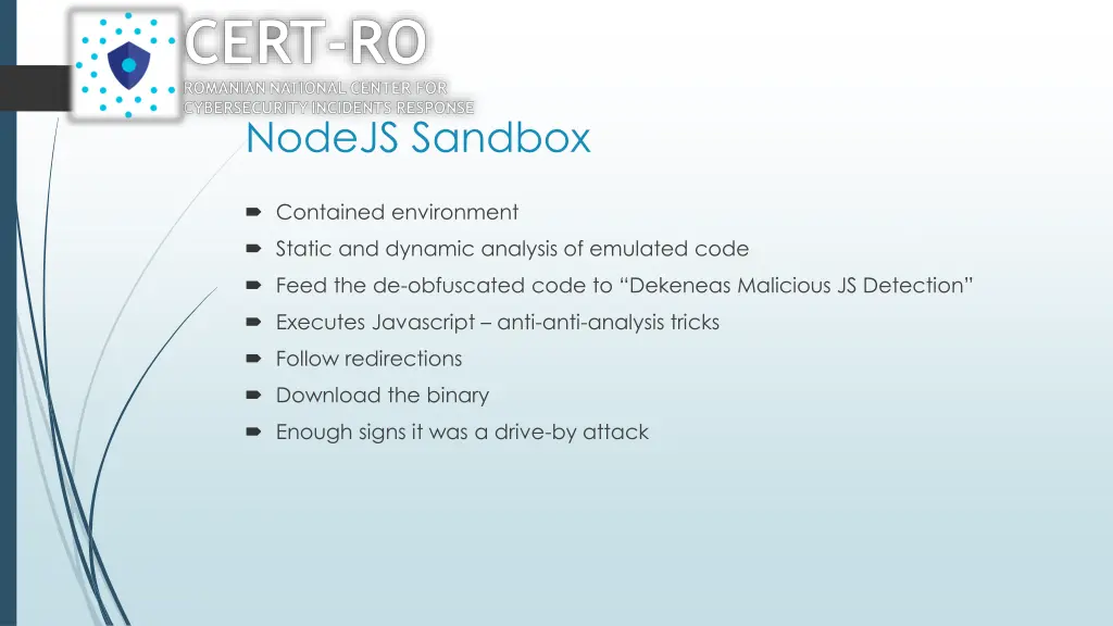 nodejs sandbox