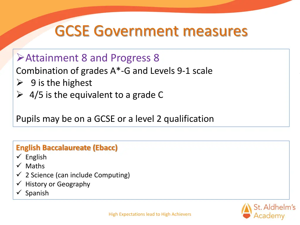 gcse government measures