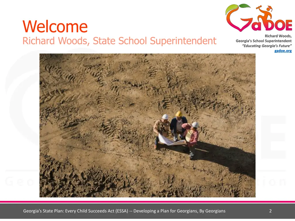 welcome richard woods state school superintendent