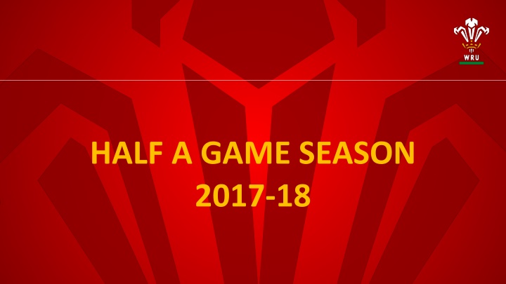 half a game season 2017 18