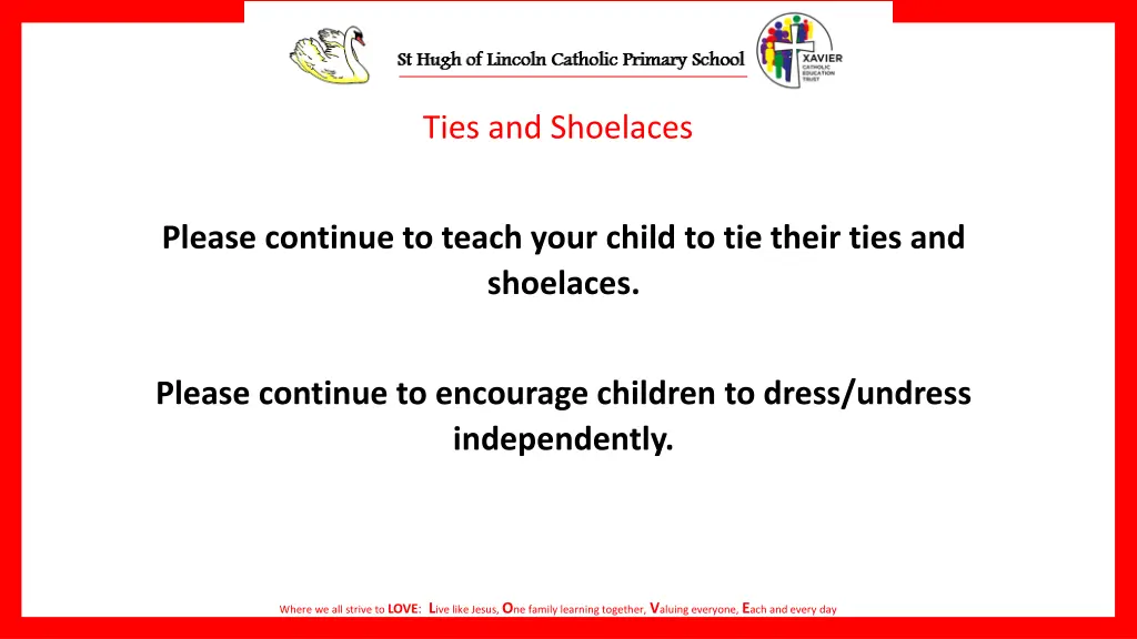 ties and shoelaces