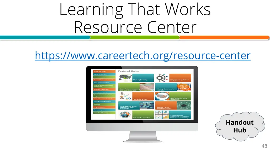 learning that works resource center