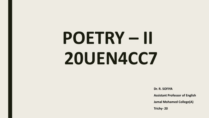 poetry ii 20uen4cc7